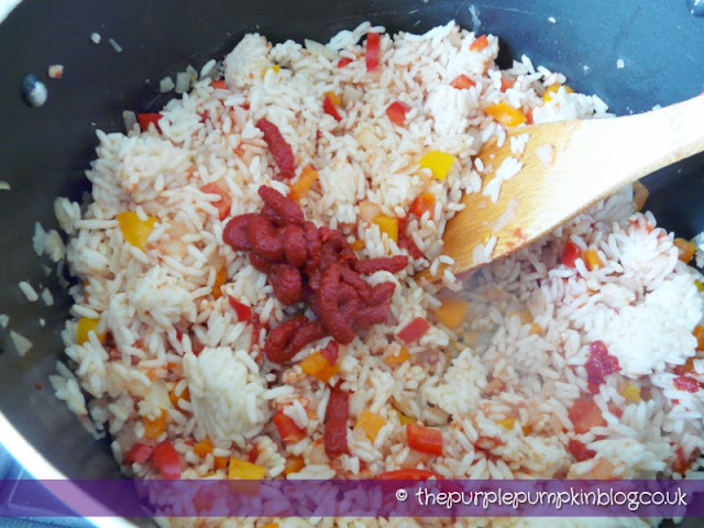Mexican Rice at The Purple Pumpkin Blog