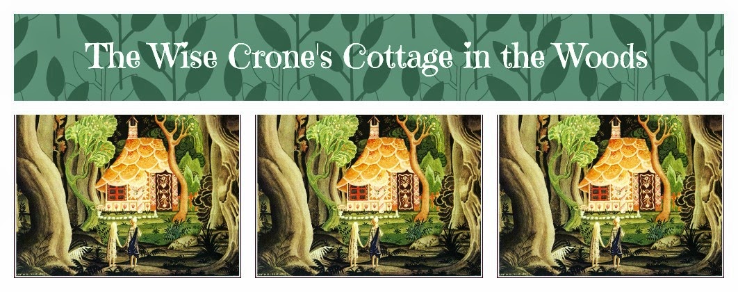 The Wise Crone's Cottage in the Woods