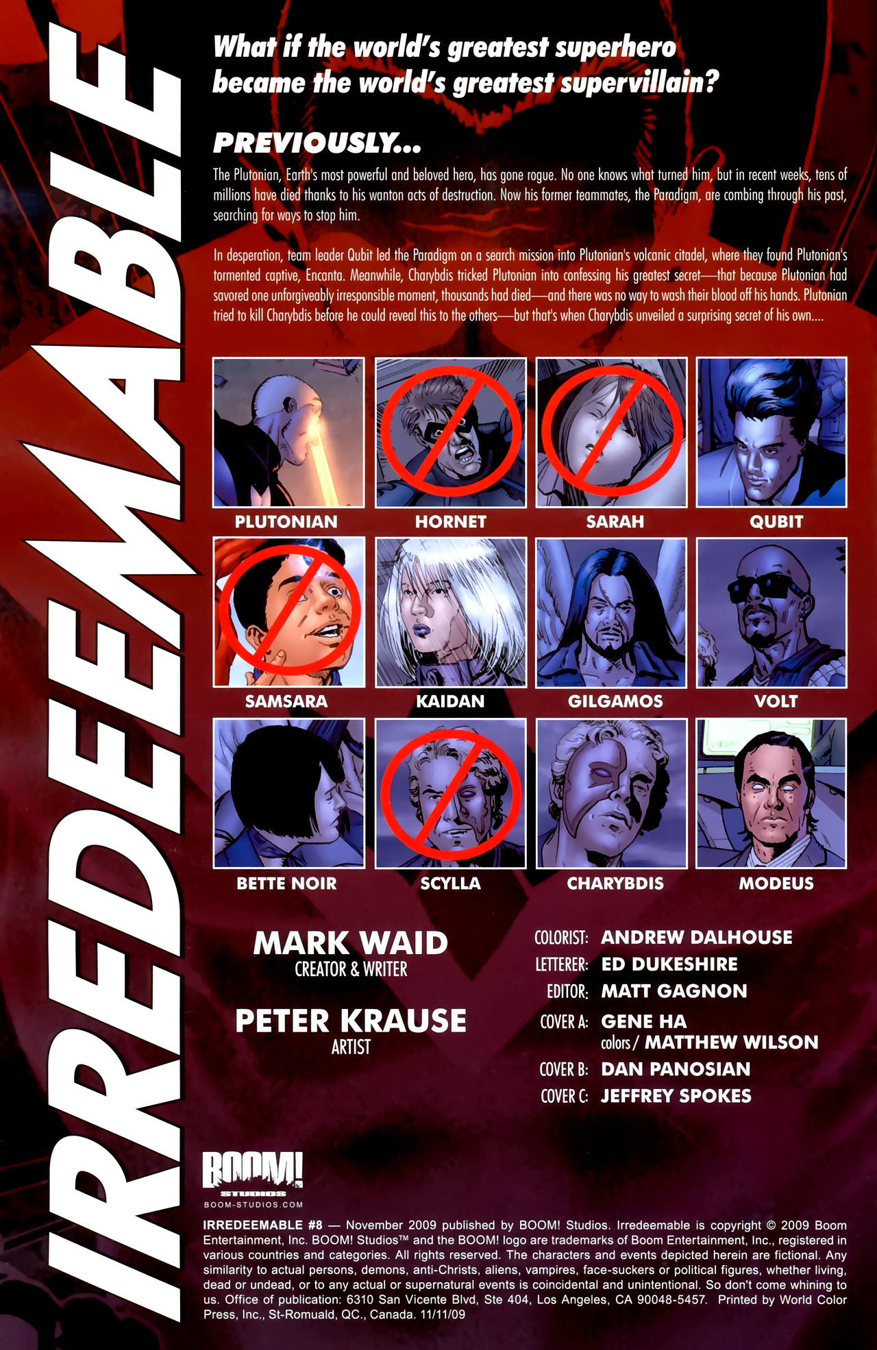 Read online Irredeemable comic -  Issue #8 - 3