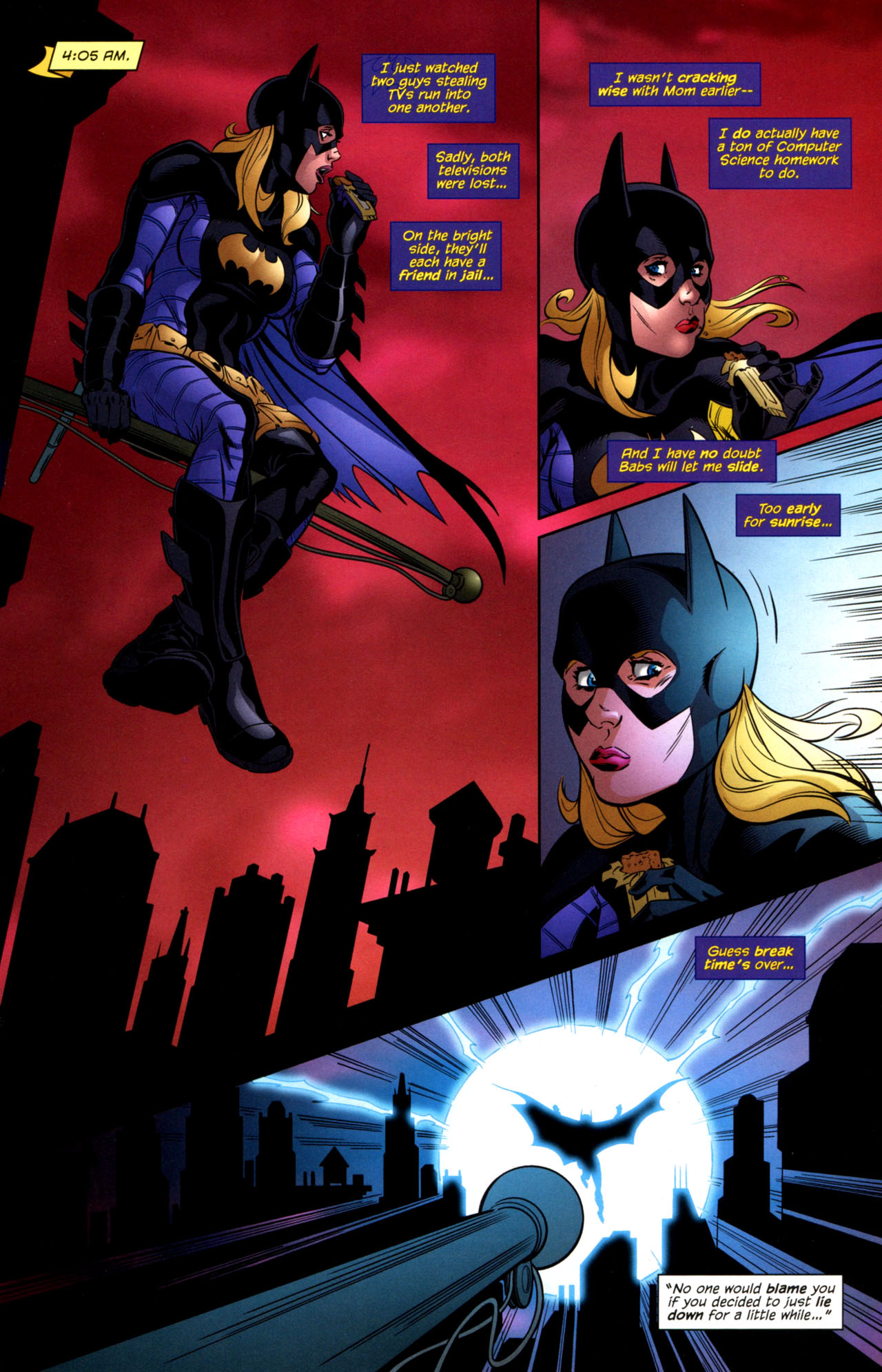 Read online Batgirl (2009) comic -  Issue #4 - 15