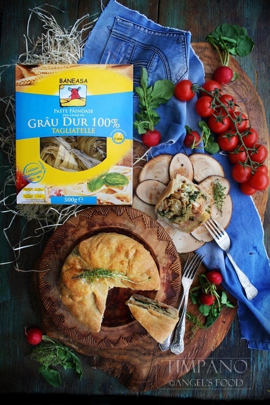 Timpano~O reteta cu ce avem la indemana:)