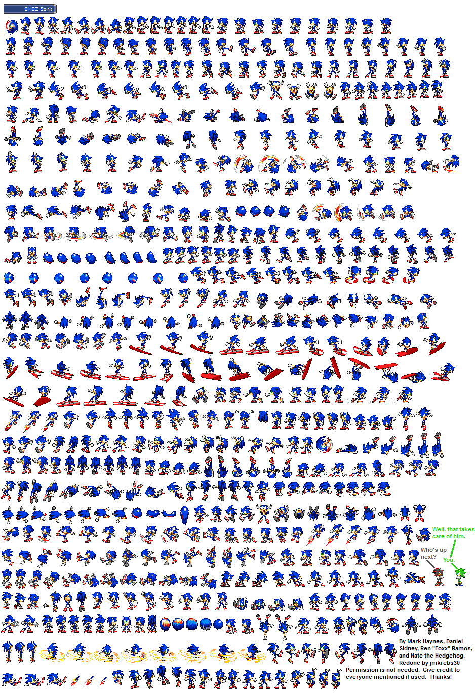 Sonic 1 extended sprites - gaselearn