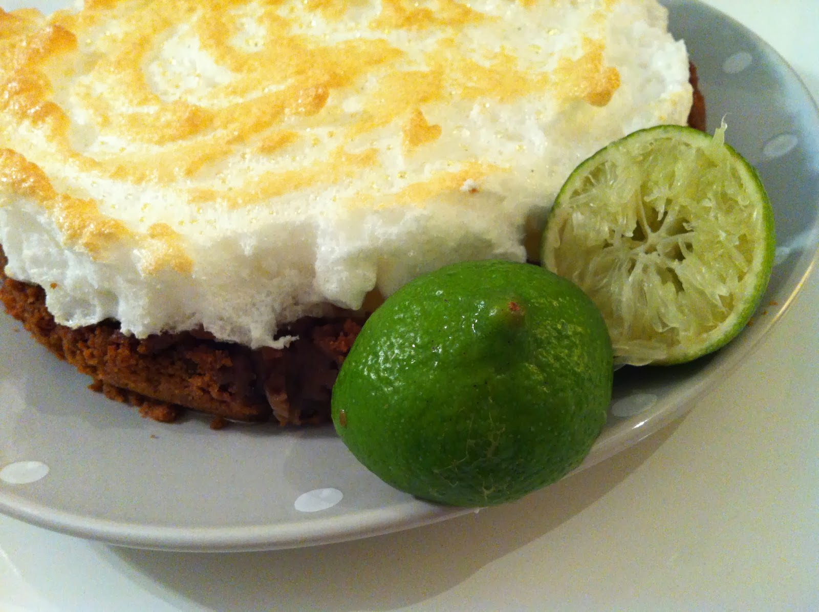 Jenn's cooking Key Lime Pie de Dexter où la tarte au citron vert meringuée