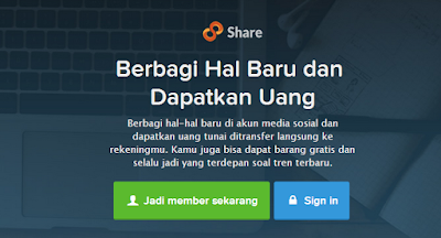 Share Artikel Dapat Dollar