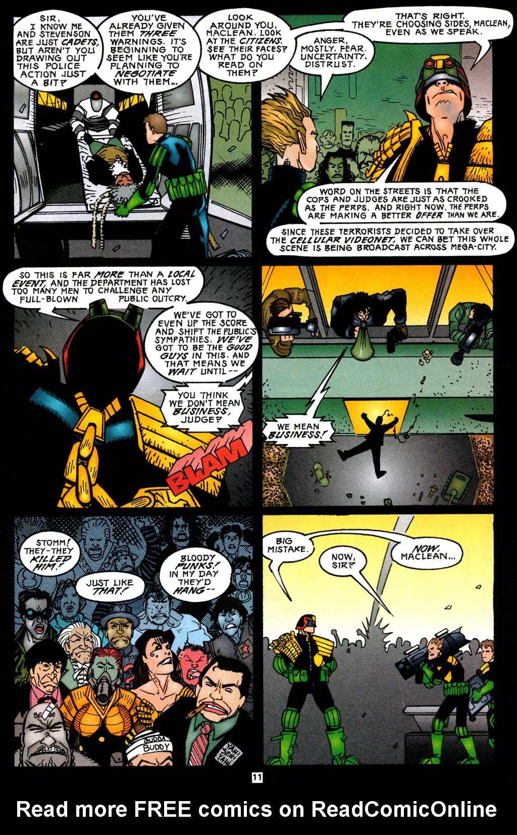Read online Judge Dredd (1994) comic -  Issue #3 - 12