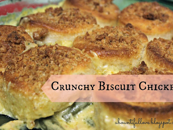 Crunchy Biscuit Chicken