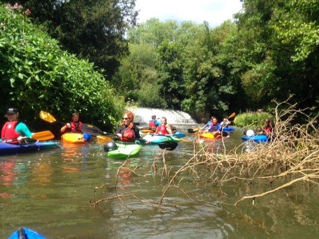 Kayaking the River Ouse with Martlet Kayak Club Brighton
