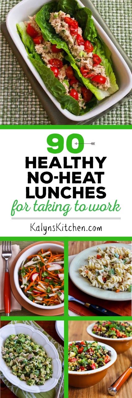 90 Healthy No-Heat Lunches for Taking to Work - Kalyn's Kitchen