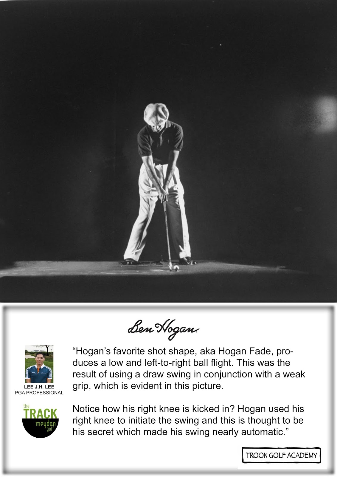 Swing Gallery Ben Hogan Swing Sequence By Lee