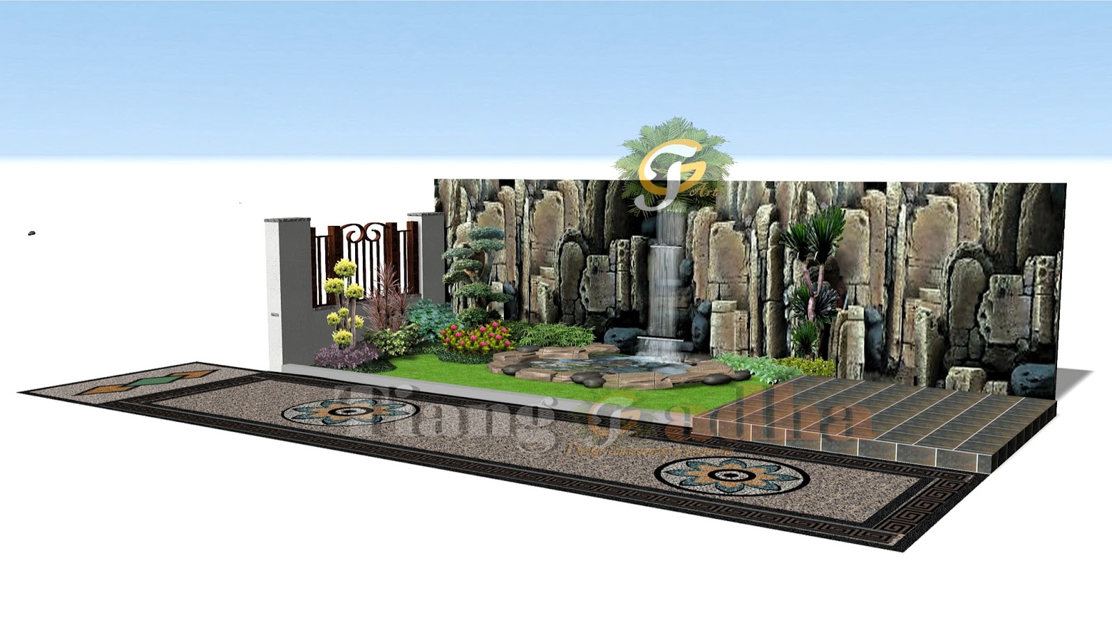 Jasa Design Pembuatan Relief Taman Surabaya