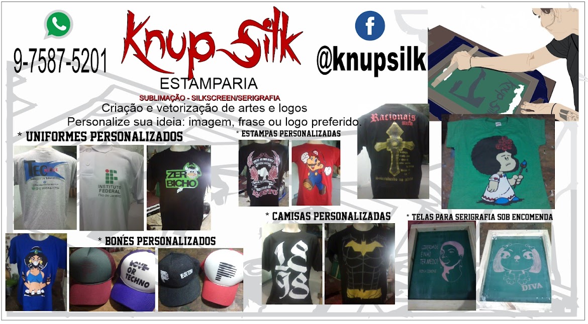 knupSilk - ESTAMPARIA/SERIGRAFIA