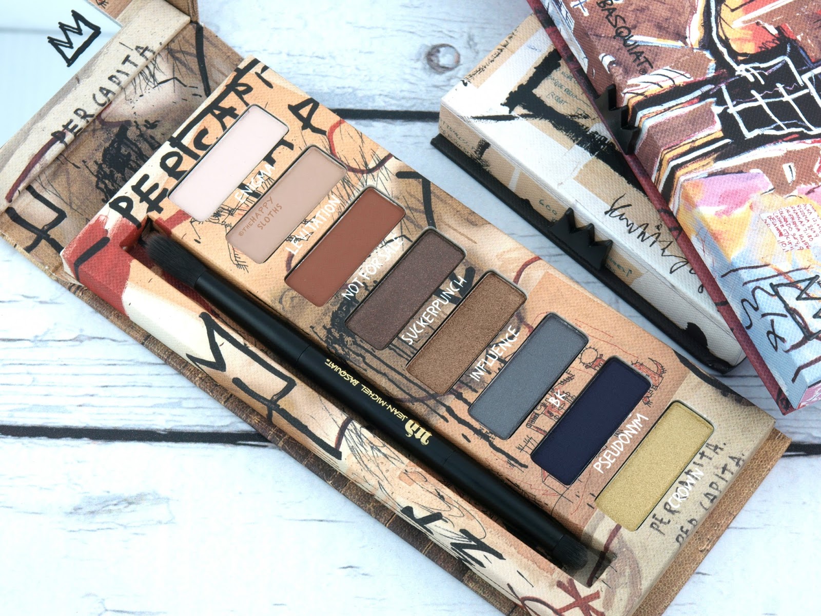 Urban Decay x Basquiat Gold Griot Eyeshadow Palette: Review and Swatches