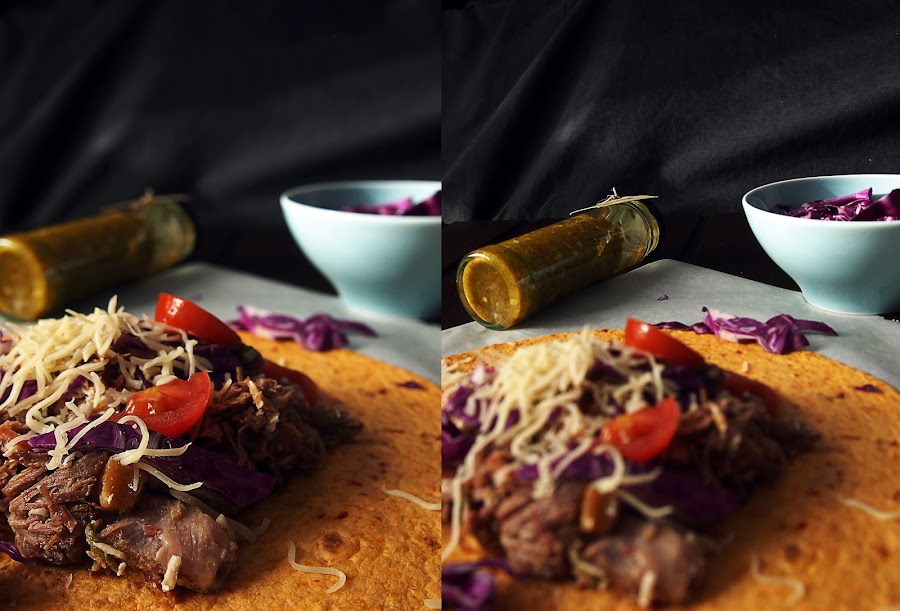 receta de burrito de ropa vieja