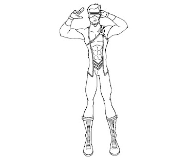 #11 Cyclops Coloring Page