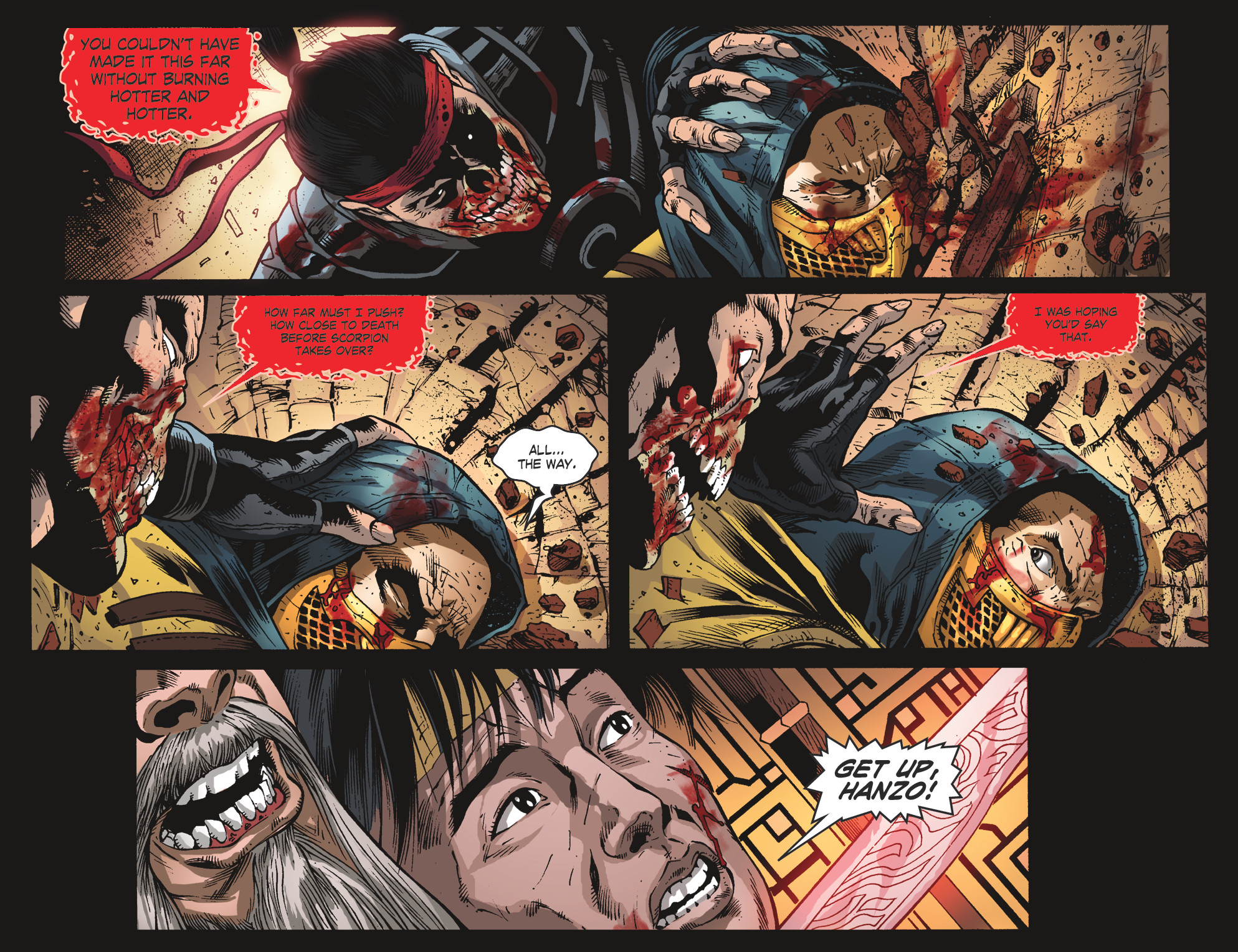 Read online Mortal Kombat X [I] comic -  Issue #24 - 12