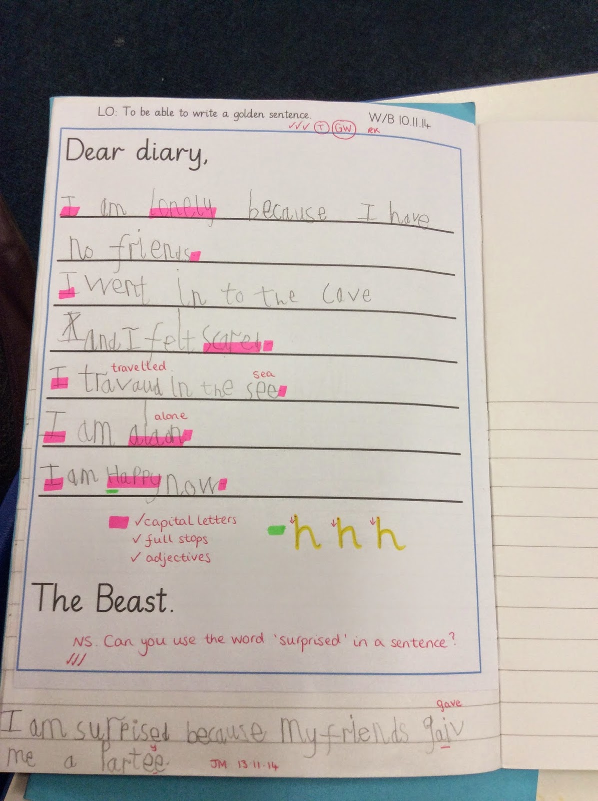 Year 1 The Lonely Beast Hilldene Primary School News