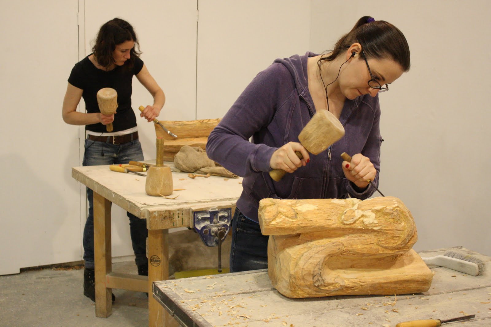 Edinburgh Sculpture Courses in Sculpture Wood Carving