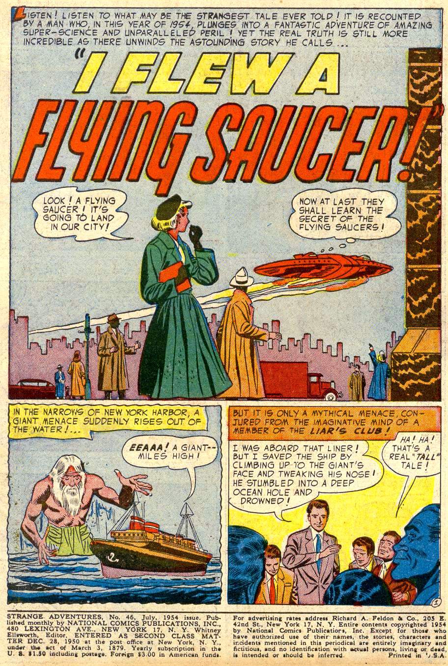 Read online Strange Adventures (1950) comic -  Issue #46 - 3