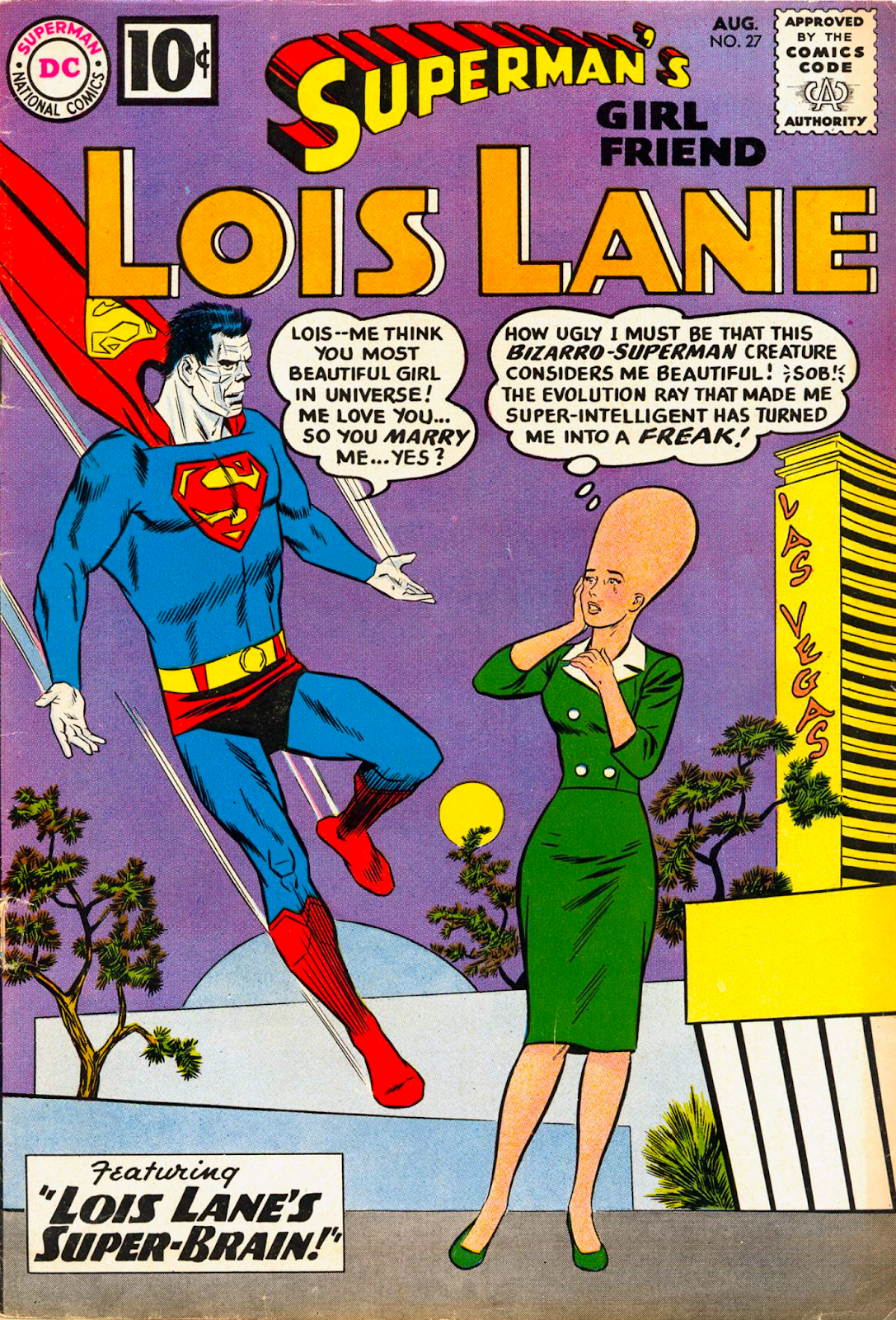 Weird Science DC Comics: Retro Review: Superman's Girl Friend Lois Lane #27  (1961) Review and **SPOILERS**