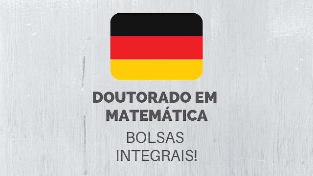 Bolsas de doutorado em Matemática na Alemanha | Bonn International Graduate School of Mathematics
