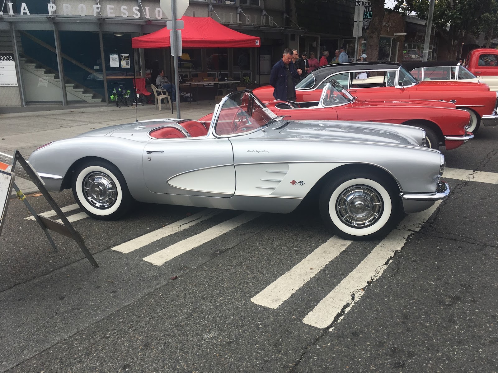 Seattle's Old Cars Magnolia Car Show 1959 Chevrolet Corvette Fuel