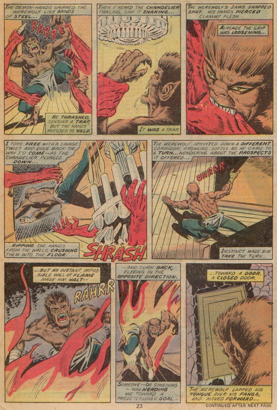 Read online Werewolf by Night (1972) comic -  Issue #35 - 17