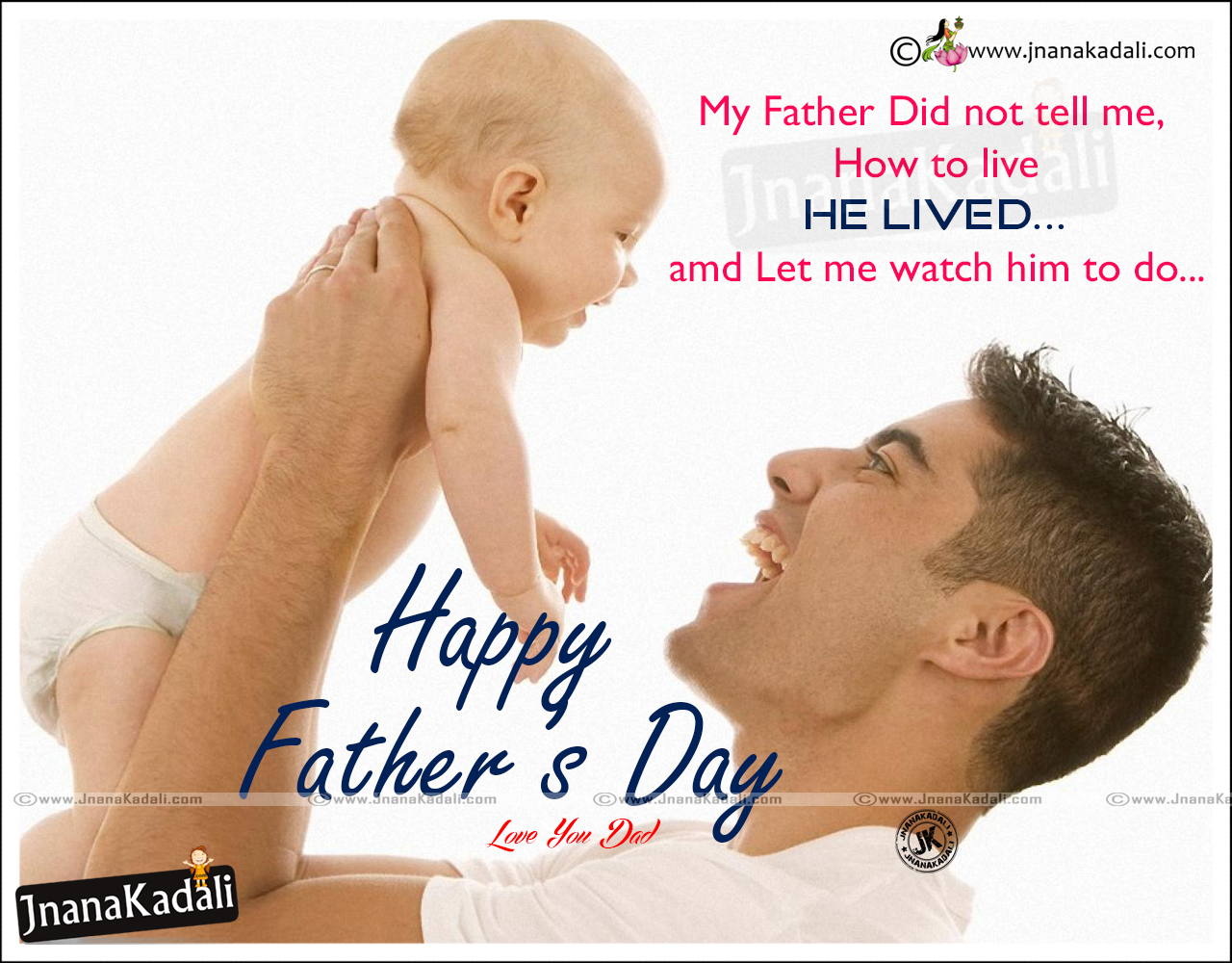 Happy Fathers Day Quotations in English | JNANA KADALI.COM |Telugu ...
