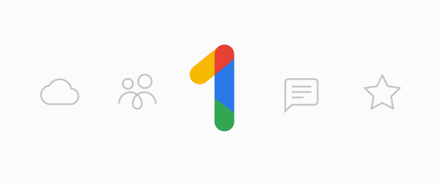 Logo di Google One.