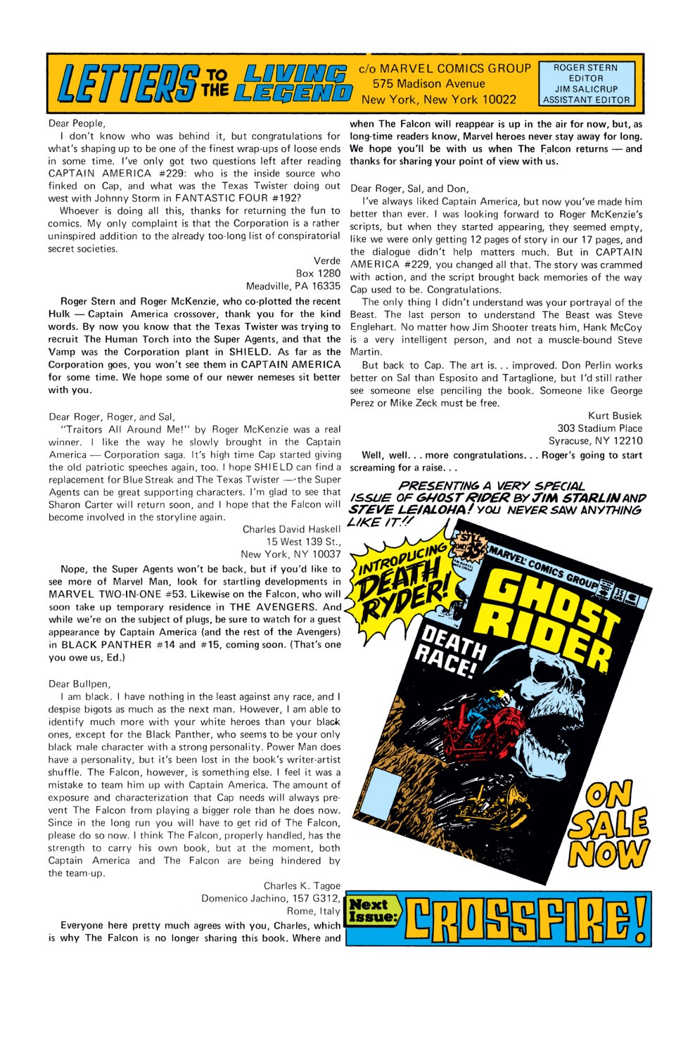 Captain America (1968) Issue #232 #147 - English 19