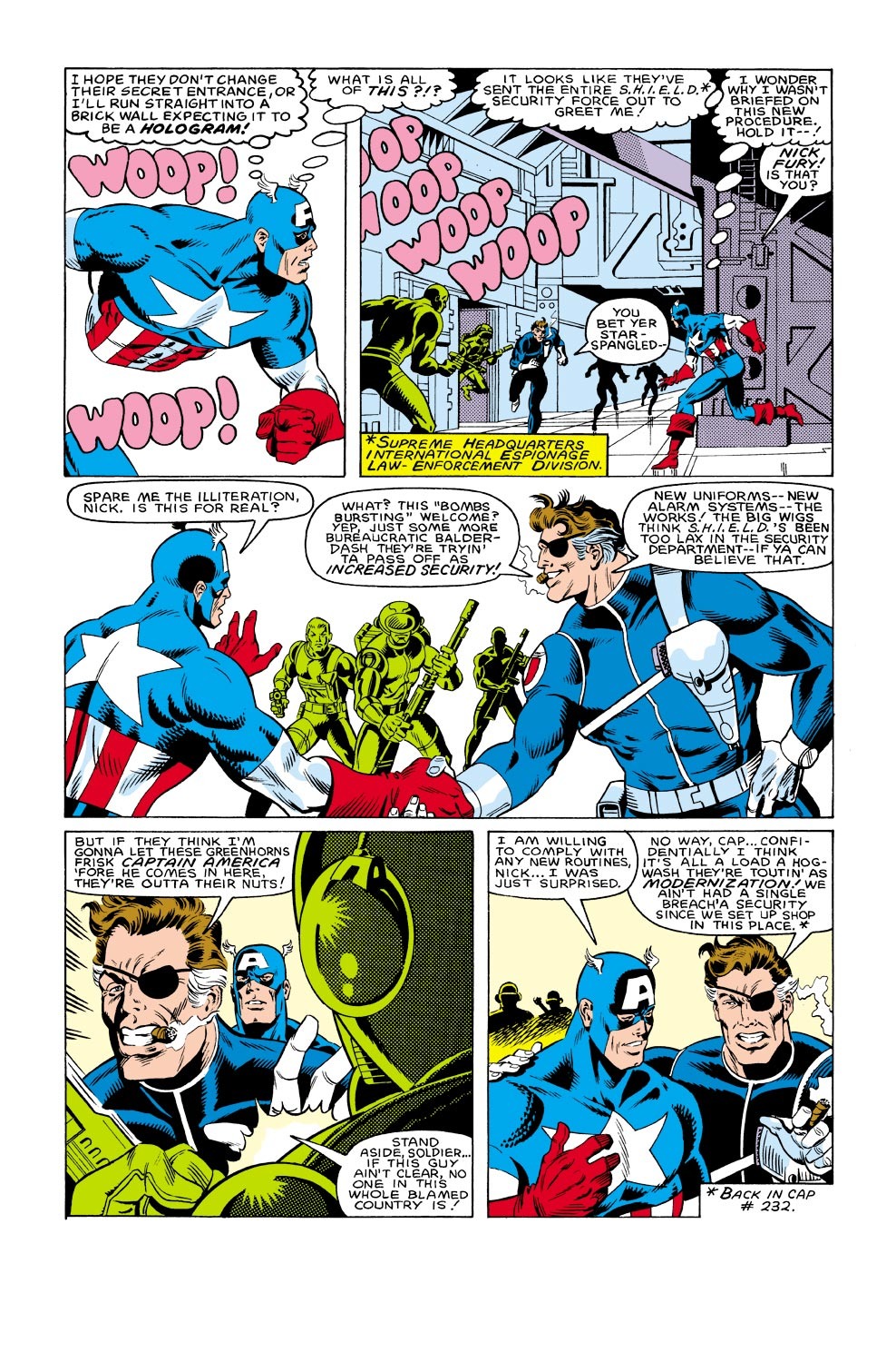 Read online Captain America (1968) comic -  Issue #304 - 4