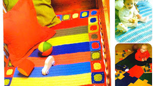 6 Mantas Infantiles al Crochet / Moldes y paso a paso