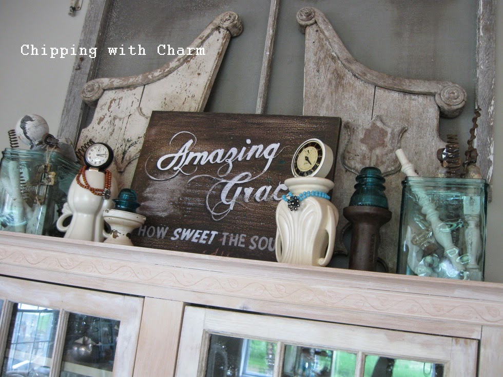 Chipping with Charm: Repurposed Vase Ladies...http://www.chippingwithcharm.blogspot.com/