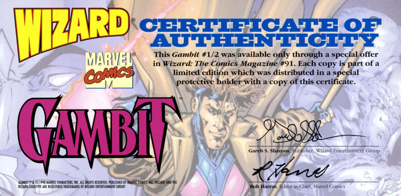 Read online Gambit (1999) comic -  Issue #0.5 - 22