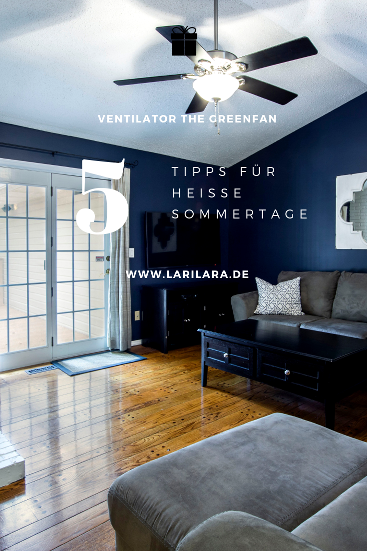 The Greenfan Ventilator Br Mit Diesen 4 Tipps Bleibt Dein Zuhause Im Sommer Kuhl Lari Lara Eine Mama Macht Spagat