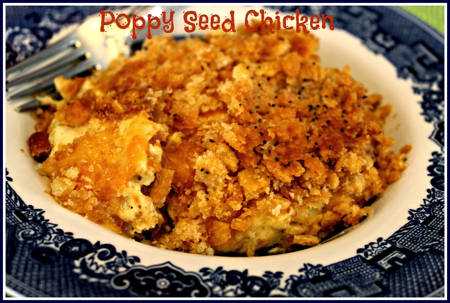 Sweet Tea and Cornbread Poppy Seed Food At It's Best!