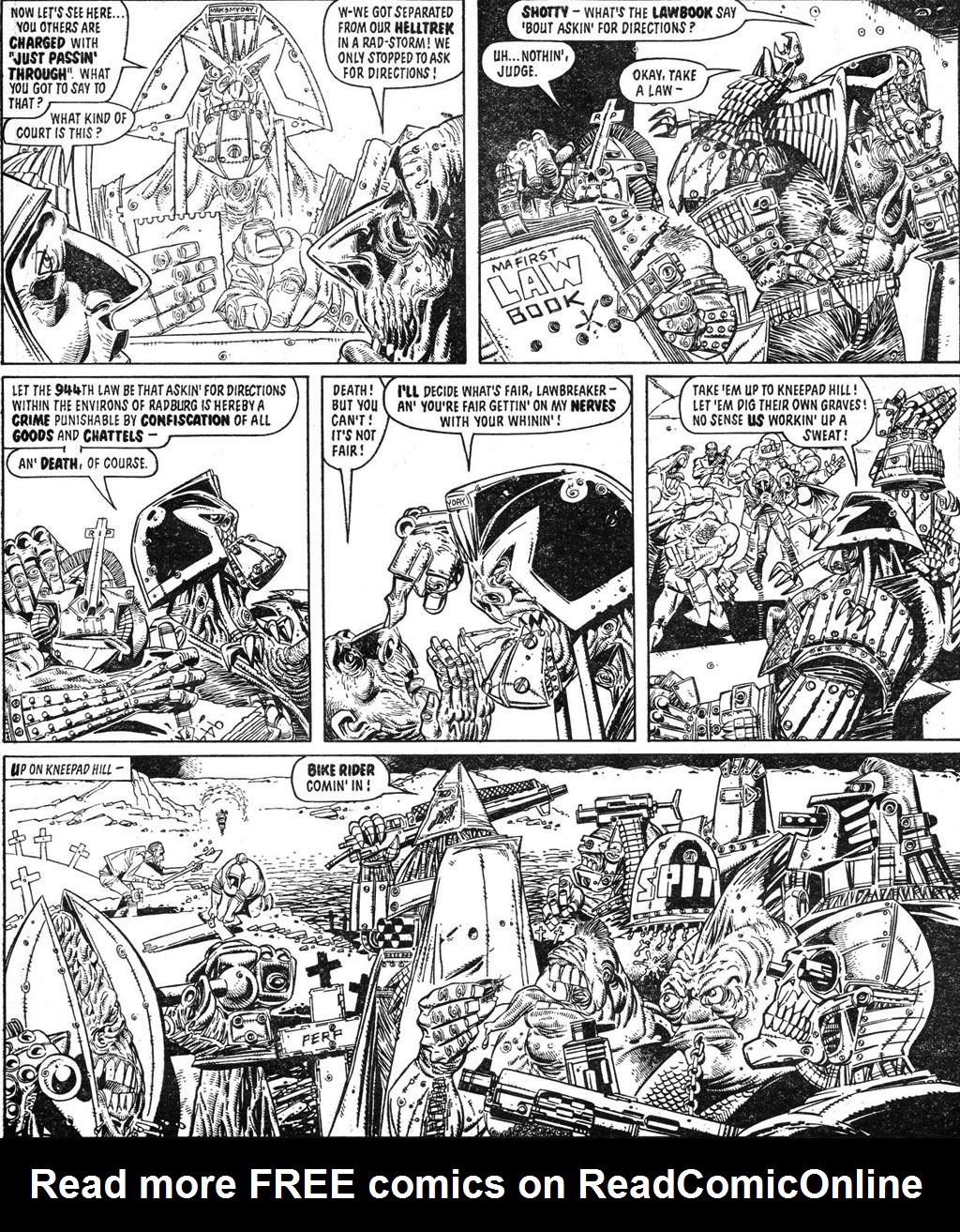 Read online Judge Dredd: The Complete Case Files comic -  Issue # TPB 10 (Part 1) - 5