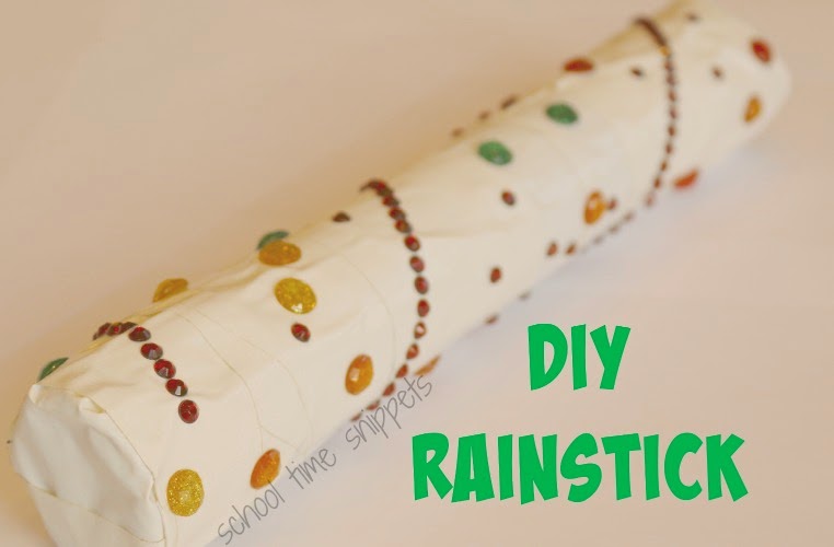 Make a Rainstick School Time Snippets