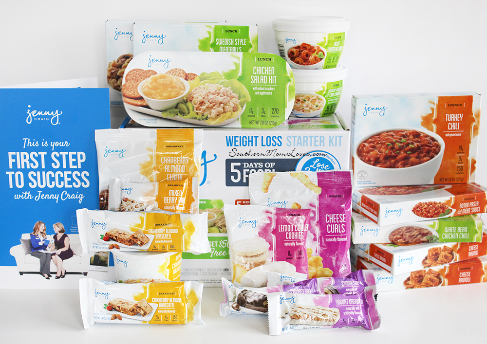 Southern Mom Loves Jenny Craig 5 Day Weight Loss Starter Kit {Unboxing