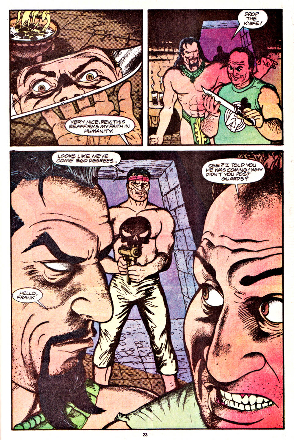 The Punisher (1987) Issue #39 - Jigsaw Puzzle #05 #46 - English 18