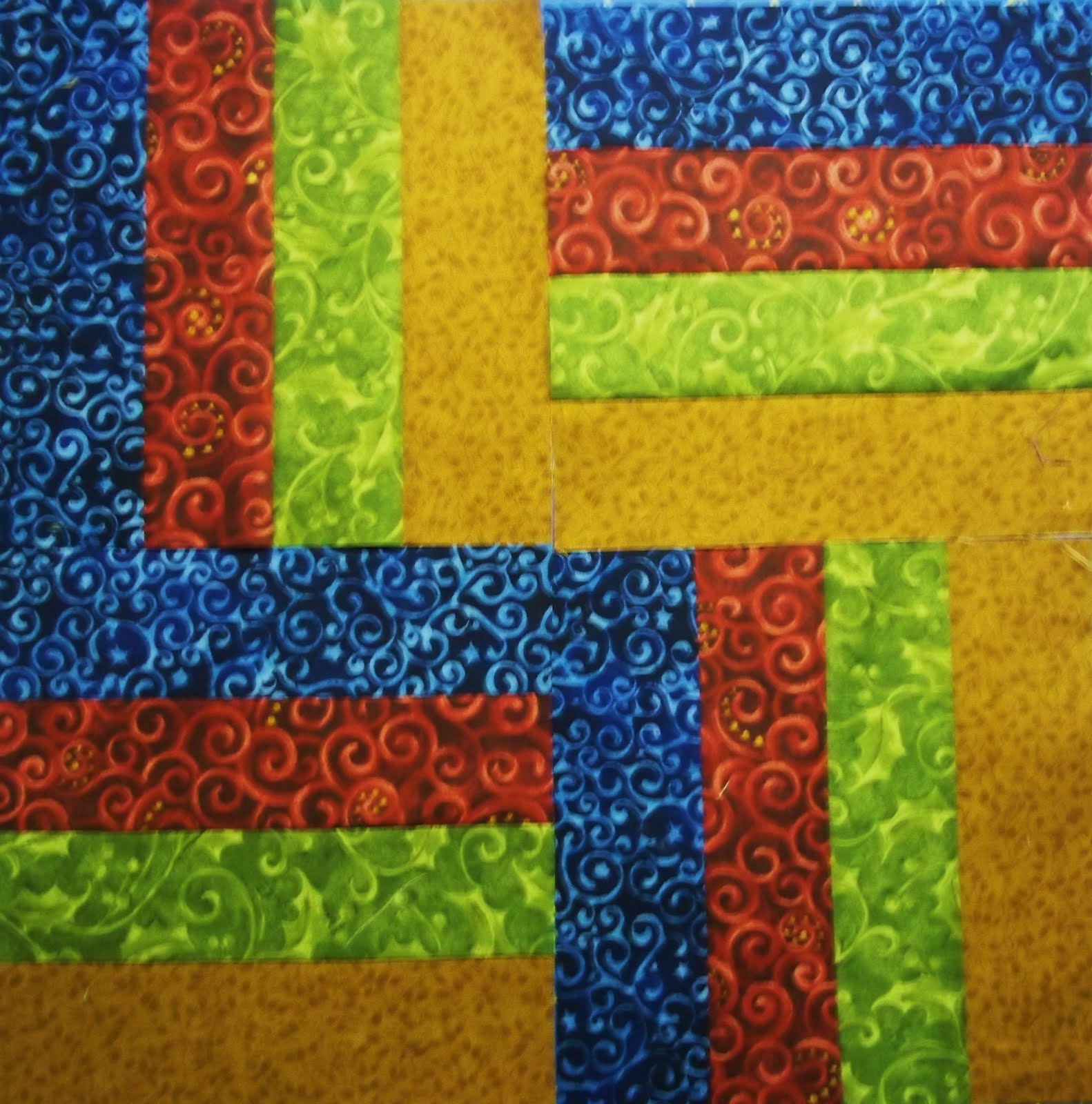 ChockABlock Quilt Blocks Rail Fence