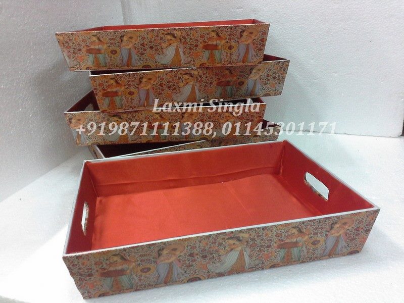 The Wedding Designers Saree Packing Trays