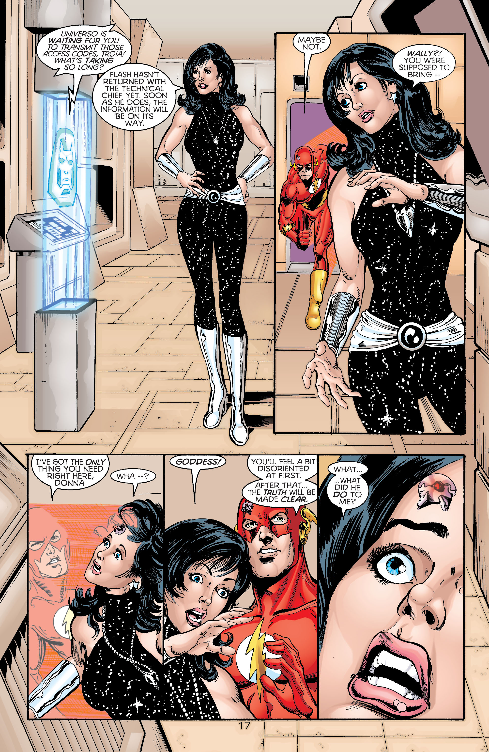 Read online Titans/Legion of Super-Heroes: Universe Ablaze comic -  Issue #3 - 20