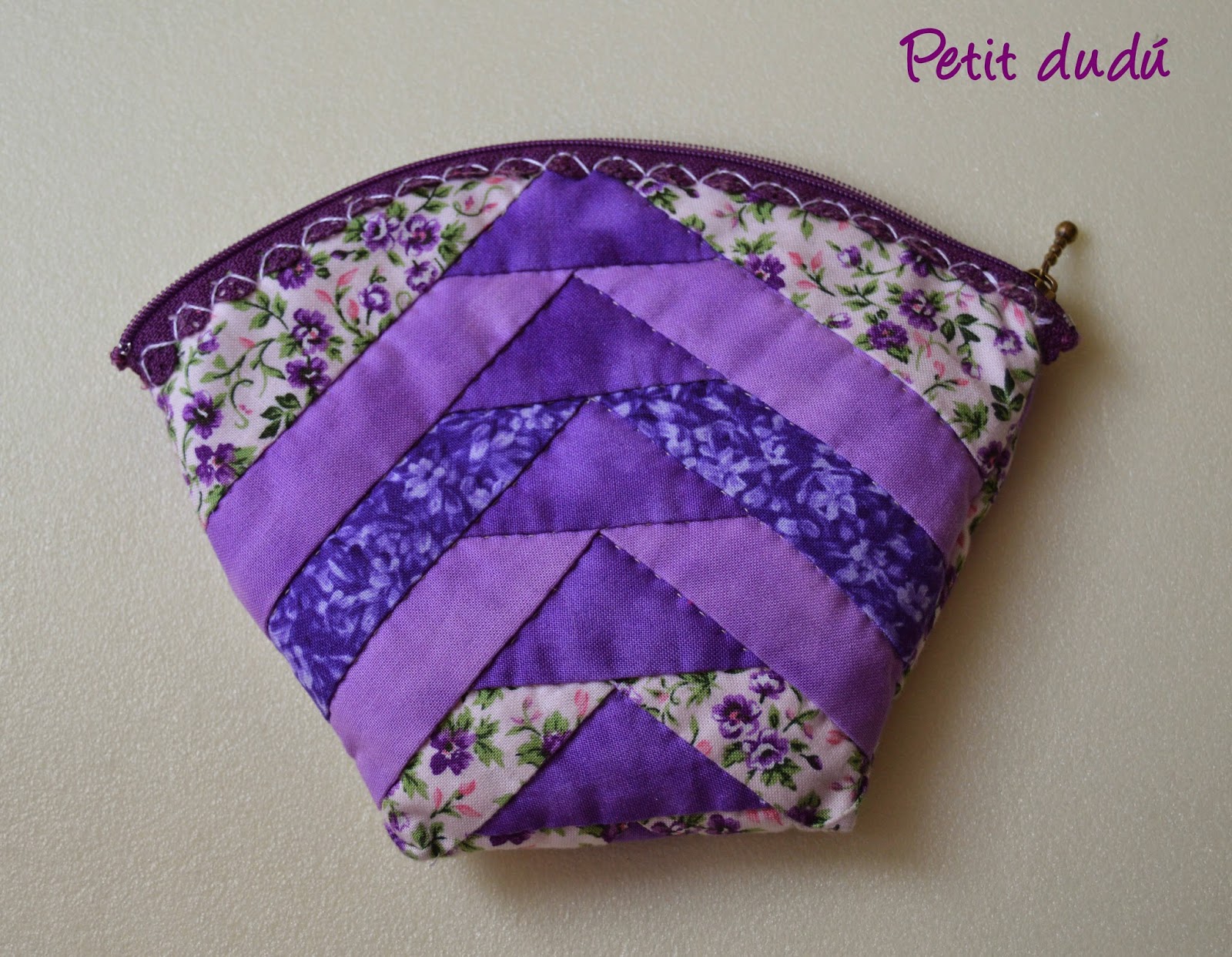 Bolso y neceser patchwork petit dudu