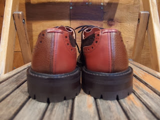 NEPENTHES TRICKER'S MENS & WOMENS Multi-Tone Brogue/Browns SUNRISE MARKET