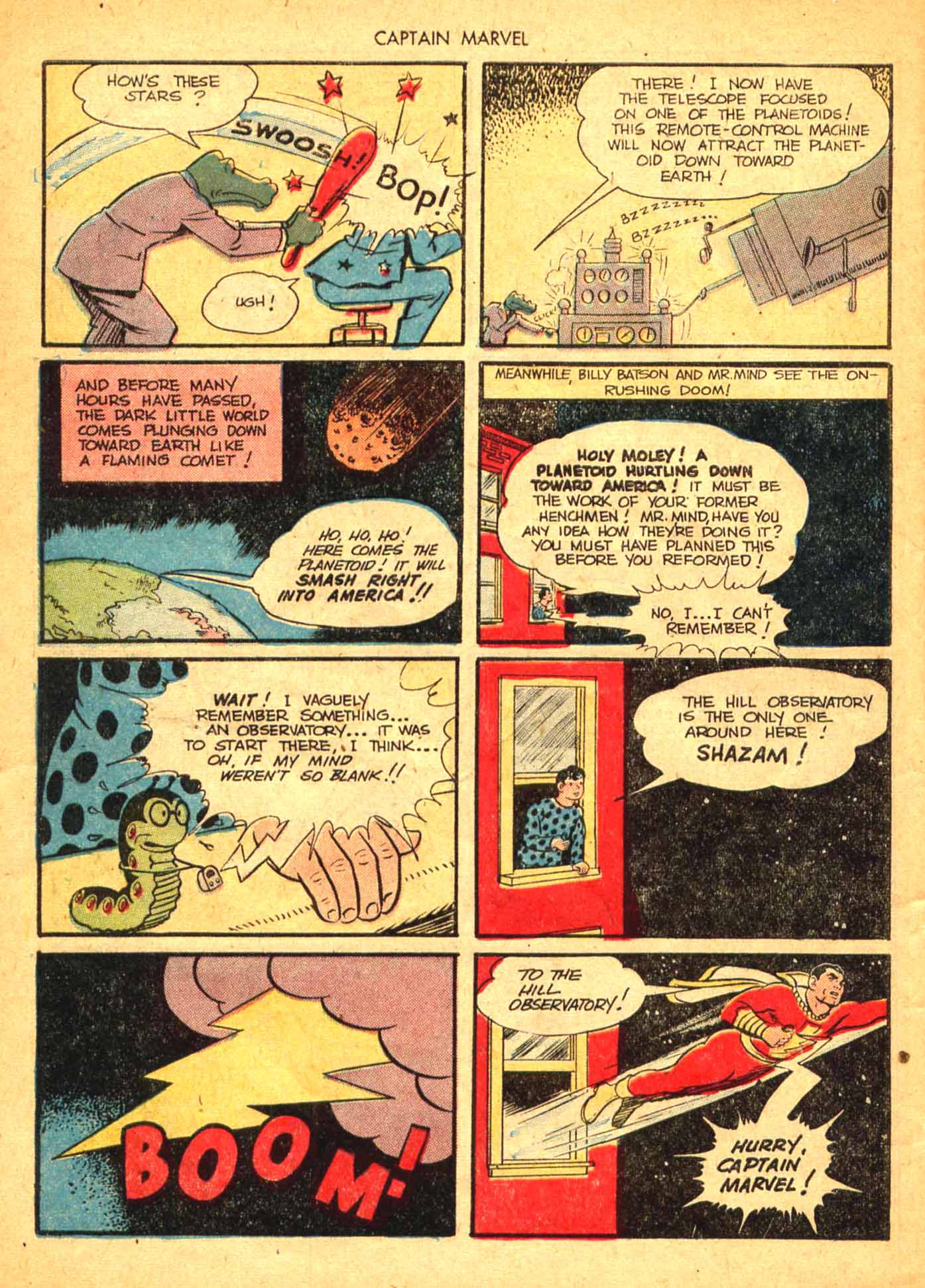 Read online Captain Marvel Adventures comic -  Issue #43 - 46