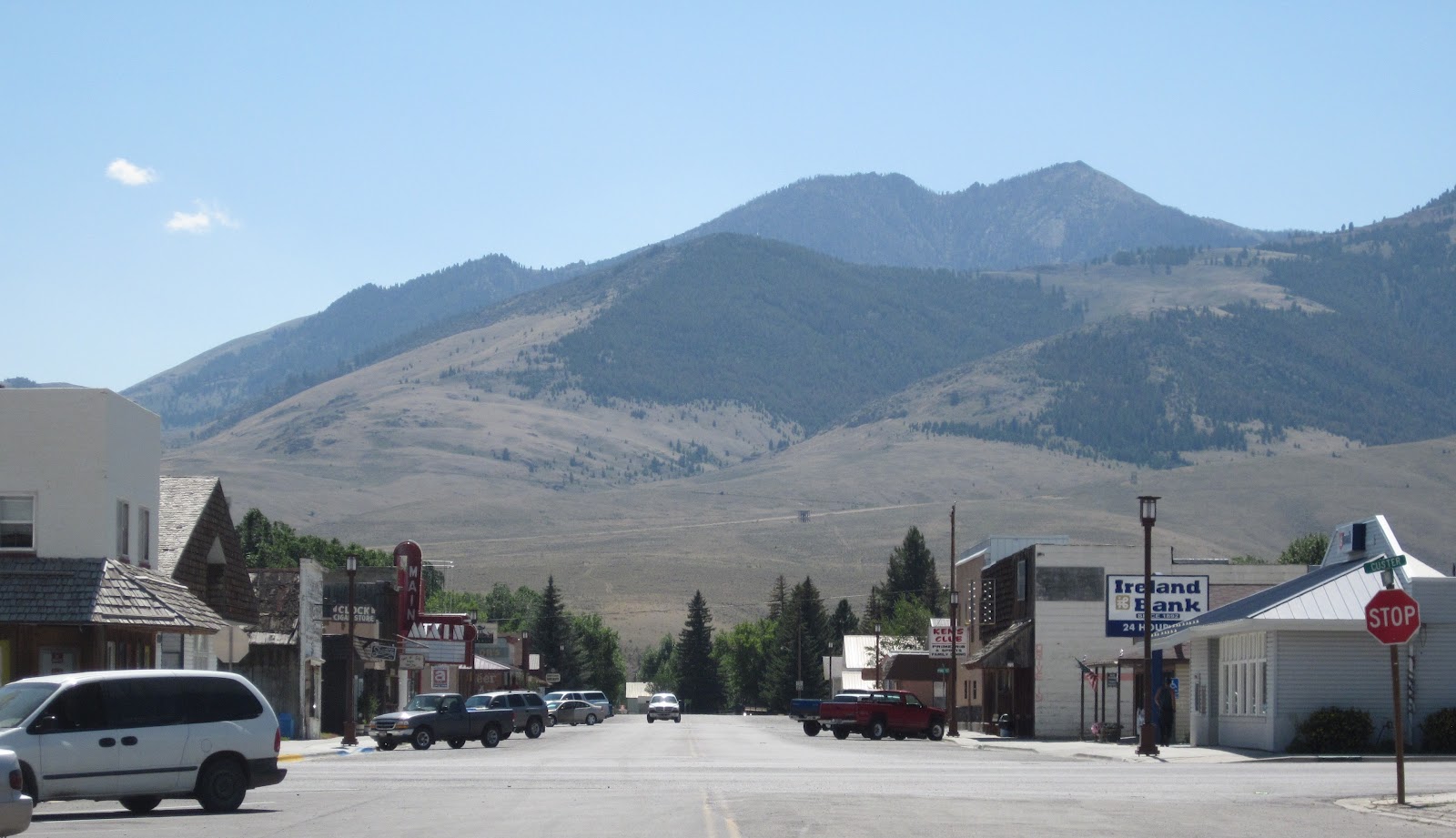 Mackay, Idaho 83251 Mackay Idaho Main Street August 2 2012