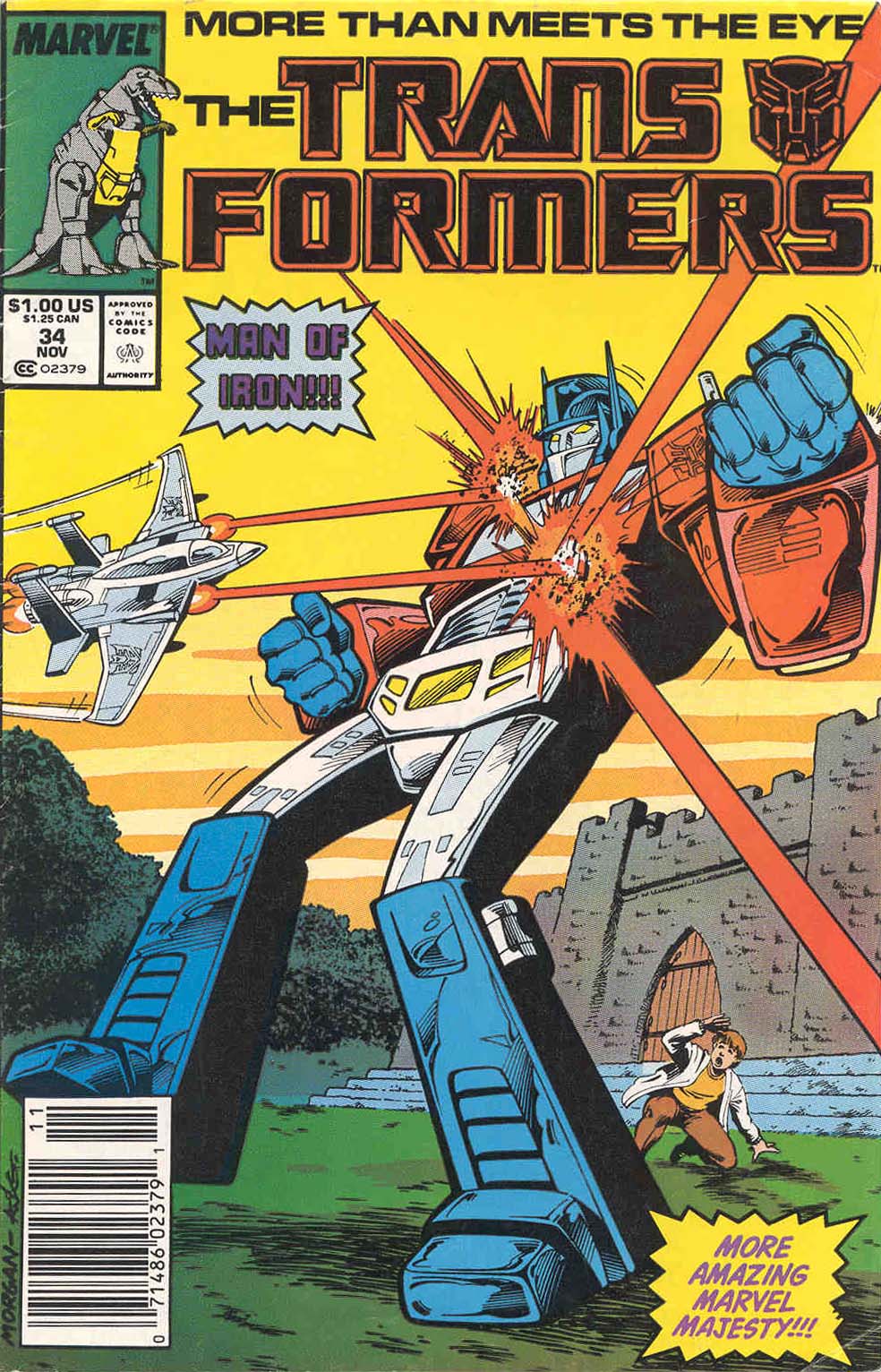 Read online The Transformers (1984) comic -  Issue #34 - 1