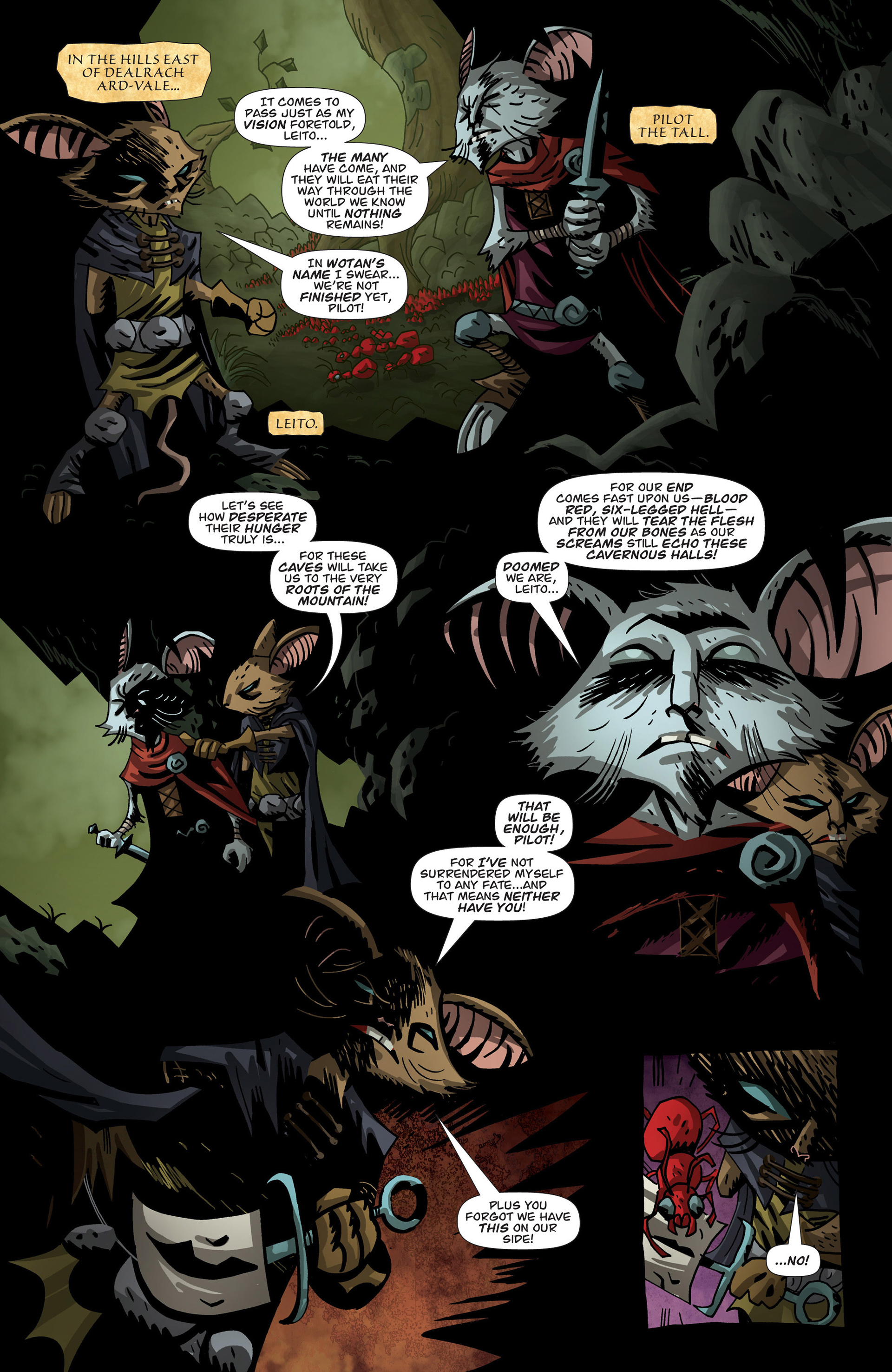 The Mice Templar Volume 4: Legend issue 14 - Page 23