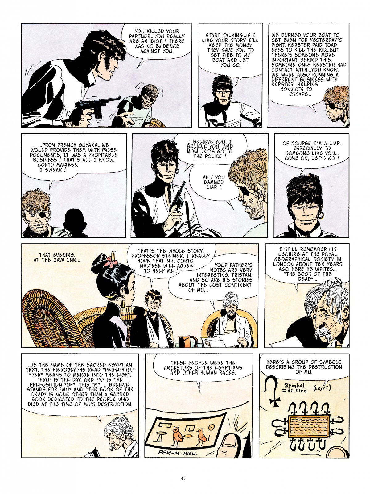 Read online Corto Maltese comic -  Issue # TPB 3 - 37
