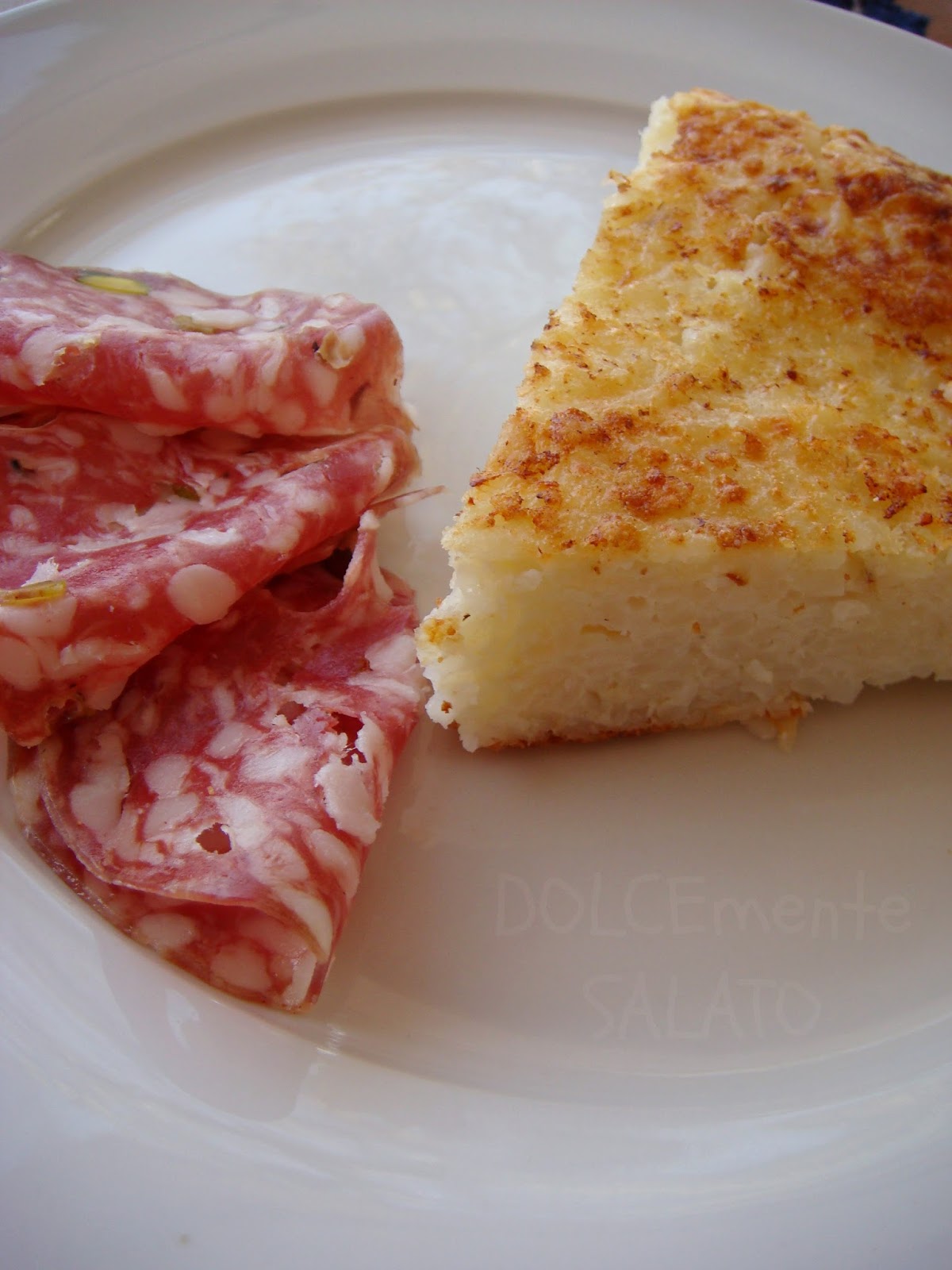 DOLCEmente SALATO Torta di riso per salumi